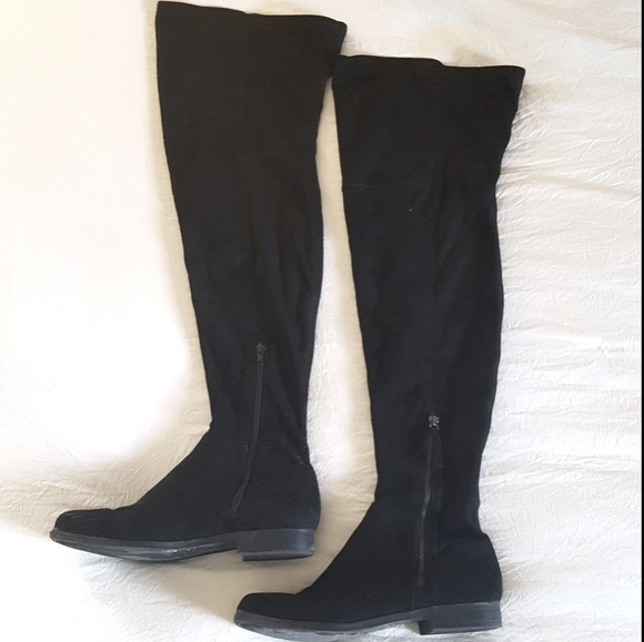 Black Knee-High Boots - Picture 1 of 1